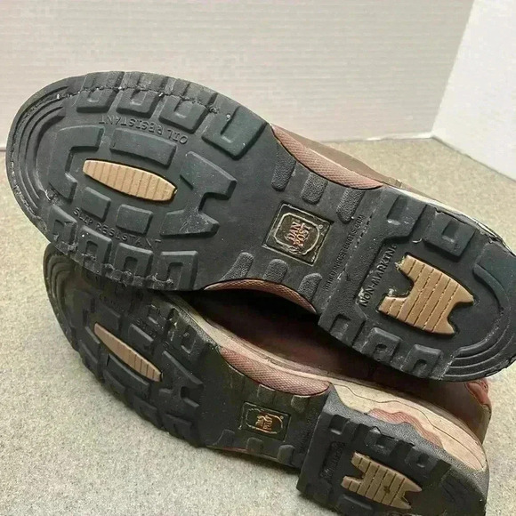 Dan Post 69512 Journeyman Safety Work boots, waterproof Sz 10M - Picture 6 of 10